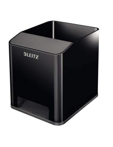 Portapenne Leitz - 9 x10,1x10 cm - nero/grigio - 53630095