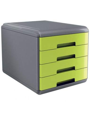 Accessori Da Scrivania My Desk Arda - Cassettiera - 29,5x38,5x28,2 cm - Verde - 18P4Pv