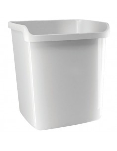 Accessori Da Scrivania My Desk Arda - Cestino - 28,7x25,3x32,3 cm - Bianco - 8116B