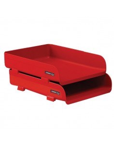 Vaschetta portacorrispondenza "Rosso Italia Collection" Arda - rosso - 25,4x33,5x7 cm - 85510RIR