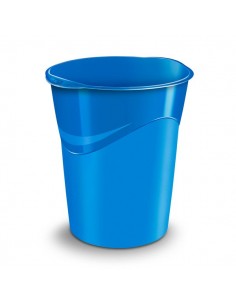 Cestino gettacarte CepPro Gloss - 14l - blu oceano - 1002800351
