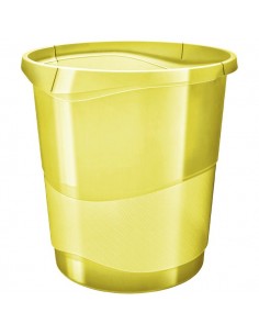 Cestino Colour'Ice Esselte - 14 lt - 28,5x30,5x32,5 cm - giallo - 626287