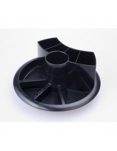 Portaoggetti girevole Tecnostyl - nero - AT1/2