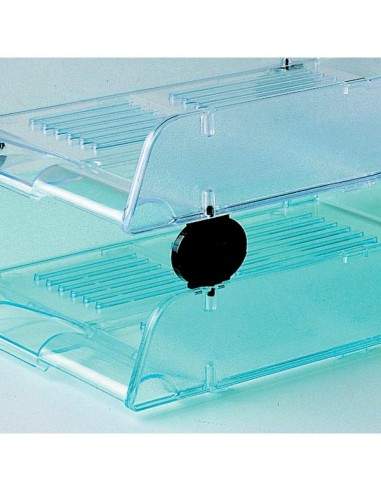 Distanziali in plastica per portacorrispondenza trasparenti Arda - nero - 03530 (conf.4)