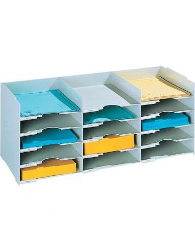 Sistema multiblocco Paperflow - Blocco schedario - grigio - K421302