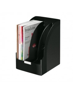 Portariviste Leitz Plus Jumbo Esselte - nero mora - 52390095