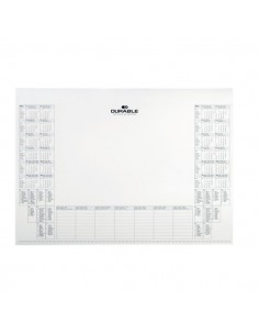 Blocco per Sottomano Durable - bianco - 57x41 cm - 7292-02