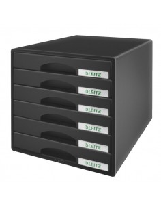 Cassettiere Plus Leitz - nero - 6 - 52120095