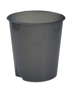 Cestino gettacarte Modula Leonardi - trasparente grigio fumè - E020TGF