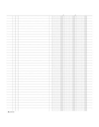 Registro inventari Semper Multiservice - 310x245 mm - 96 fogli - SED001400
