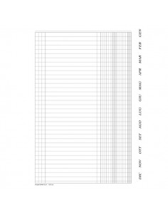 Registro scadenzario Semper Multiservice - Nr. Fogli 96 - 131648000 Semper Multiservice - 1