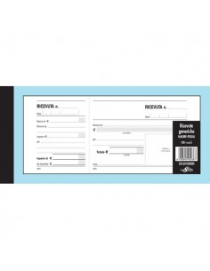 Blocco ricevute generiche Semper Multiservice - 100 a madre-figlia - 215x100 mm - SE160100000 Semper Multiservice - 1