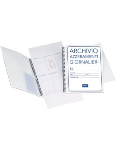 Cartella per archivio azzeramenti giornalieri Semper Multiservice - 1820AZT00 Semper Multiservice - 1