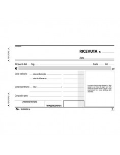 Blocco ricevute di affitto Semper Multiservice - 168x100 mm - SE160200000 Semper Multiservice - 1