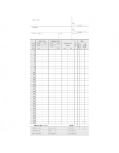 Rilevazione presenze per orologio Semper Multiservice - 104x225 mm - 158000000 (conf.100) Semper Multiservice - 1