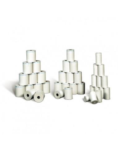 Rotolo registratore di cassa omologato - carta termica - 5,75 cm - 80 m - 12 mm - RTO0575080012B (conf.10)