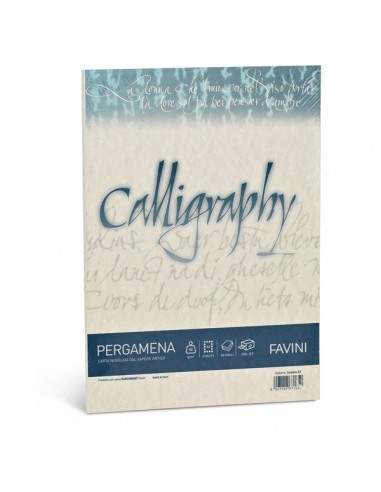 Calligraphy Pergamena Liscio Favini - naturale - fogli - A4 - 90 g - A69Q204 (conf.50)