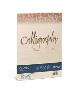 Calligraphy Canvas Ruvido Favini - avorio - 11x22 cm - 100 g - A57Q414 (conf.25)