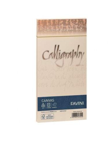 Buste Calligraphy Millerighe Favini - buste - 100 g/m2 - cm. 11x22 - avorio - A57Q424 (conf.25)