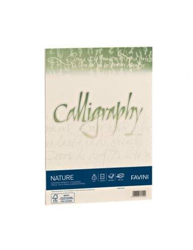 Calligraphy Nature Favini - Oliva - fogli - A4 - 250 g - A69N564 (conf.50)