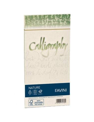 Calligraphy Nature Favini - Agrumi - buste - 11X22 - 100 g - A57Q104 (conf.25)