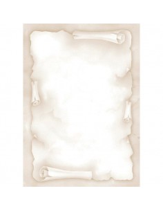 Carta a tema Decadry - pergamena - avorio - 90 g - TSC-6720 (conf.20)