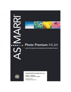 Carta fotografica lucida Premium AS Marri - Lucida - A4 - 270 g/mq - 8432 (conf.40)