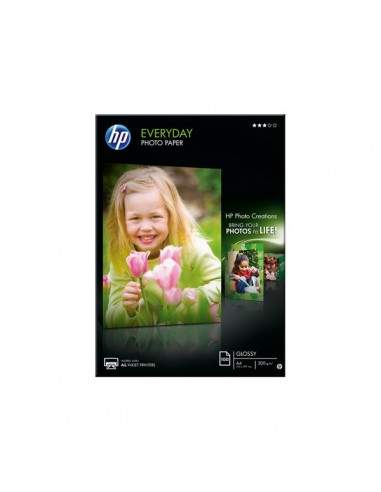 Carta fotografica HP Everyday - lucida - A4 - 200 g/mq - Q2510A (conf.100)