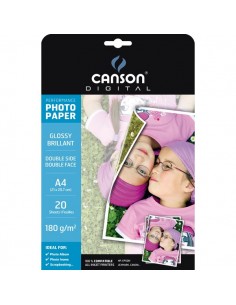 Carta fotog Glossy dside A4 180g Canson C200004321 (conf.20)