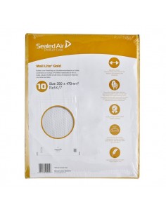 Buste imbottite a bolle d’aria Aircap Sealed Air - 18x16 cm CD - 20x17 cm - 103008657 (conf.100)