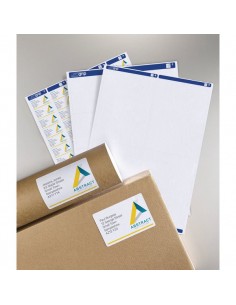 Etichette bianche per pacchi Ultragrip™ Avery - laser - 99,1x139 mm - et/ff 4 - L7169-15 (conf.15) 2