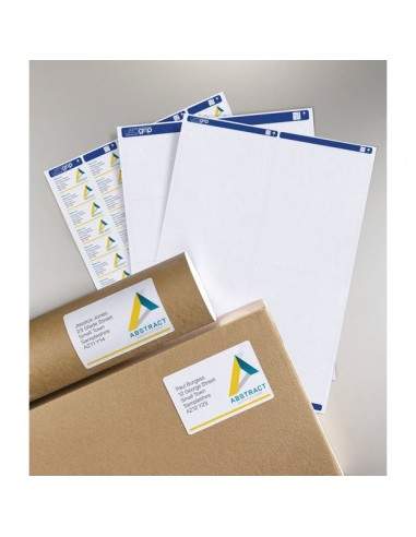 Etichette bianche per pacchi Ultragrip™ Avery - laser - 99,1x139 mm - et/ff 4 - L7169-15 (conf.15)