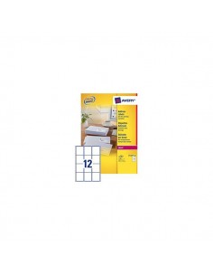 Etichette bianche QuickPeel™ x indirizzi,ecologiche,FSC Avery - 63,5x72 mm - L7164-100 (conf.100)