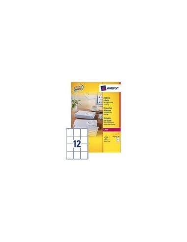 Etichette bianche QuickPeel™ x indirizzi,ecologiche,FSC Avery - 63,5x72 mm - L7164-100 (conf.100)