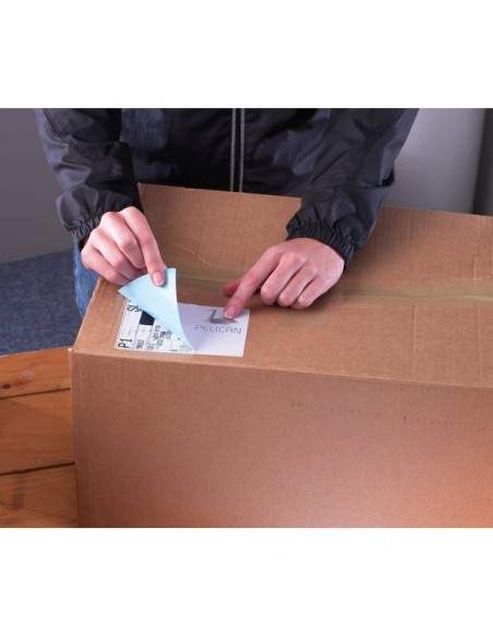 Etichette bianche ecologiche BlockOut™ x pacchi FSC Avery - 199,6x143,5 mm - L7168-100 (conf.100)