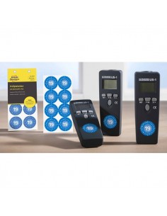 Bollini di ispezione prestampati in vinile  Avery – 2019 -  blu - d.30 mm - et/ff 8 - 6944 (conf.10)