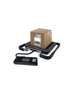 Bilancia pesapacchi Dymo - 100 kg - 200 g - 41x40x5 cm - nero - S0929030