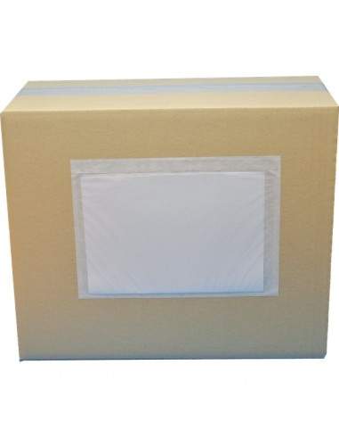 Buste autoadesive portadocumenti WillChip - neutra -  22x16 cm - 24x18 cm - G-541/N (conf.1000)