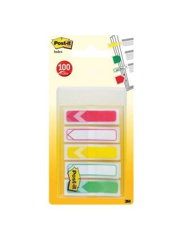 Segnapagina Post-it® Index Mini Freccia - rosso, giallo, verde  - 684-ARR-RYG-EU (conf.5)