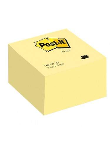 Post-it® Cubo Giallo Canary 636-B - 76x76 mm - giallo canary - 636-B