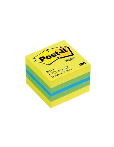 Post-it® Minicubi - 51x51 mm - giallo - 2051-L