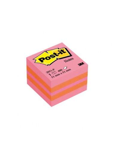 Post-it® Minicubi - 51x51 mm - rosa - 2051-P