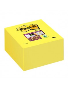 Post-it® Super Sticky Cubo - 76x76 mm - giallo oro - 2028-S