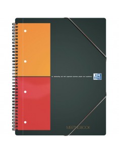 Blocco spiralato MEETINGBOOK INTERNATIONAL Oxford - A4+ - 5 mm - 80 ff - 100100362