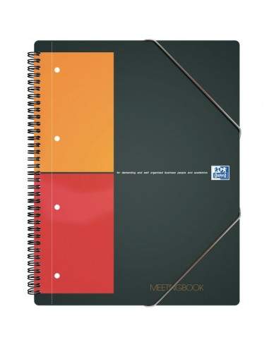 Blocco spiralato MEETINGBOOK INTERNATIONAL Oxford - A4+ - 5 mm - 80 ff - 100100362