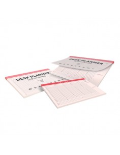 Desk planner settimanale Monocromo Pigna - 29x42 cm - 60 - 022657900