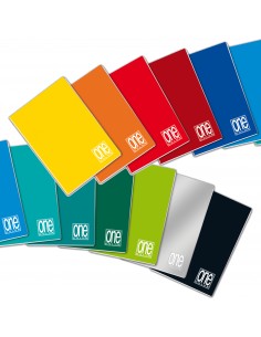 Conf. 10 Quaderni One Color 80 Blasetti formato A5 - 40+R ff Blasetti - 1