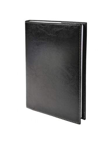 Agenda settimanale Quo Vadis Presidente 21x27 cm - rivest. sintetico lucido Madera nero 016303Q Quo Vadis - 1