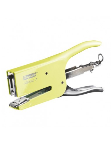 Cucitrice Classic A Pinza K1 Retrò Rapid - Giallo Mellow Yellow - 5000494