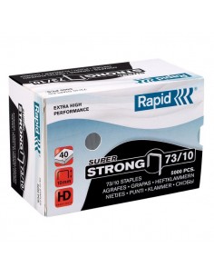 Punti per alti spessori Rapid - Punti metallici 73/10 - 24890400 (conf.5000)